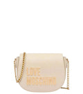 Beige Logo Small Crossbody Bag 1