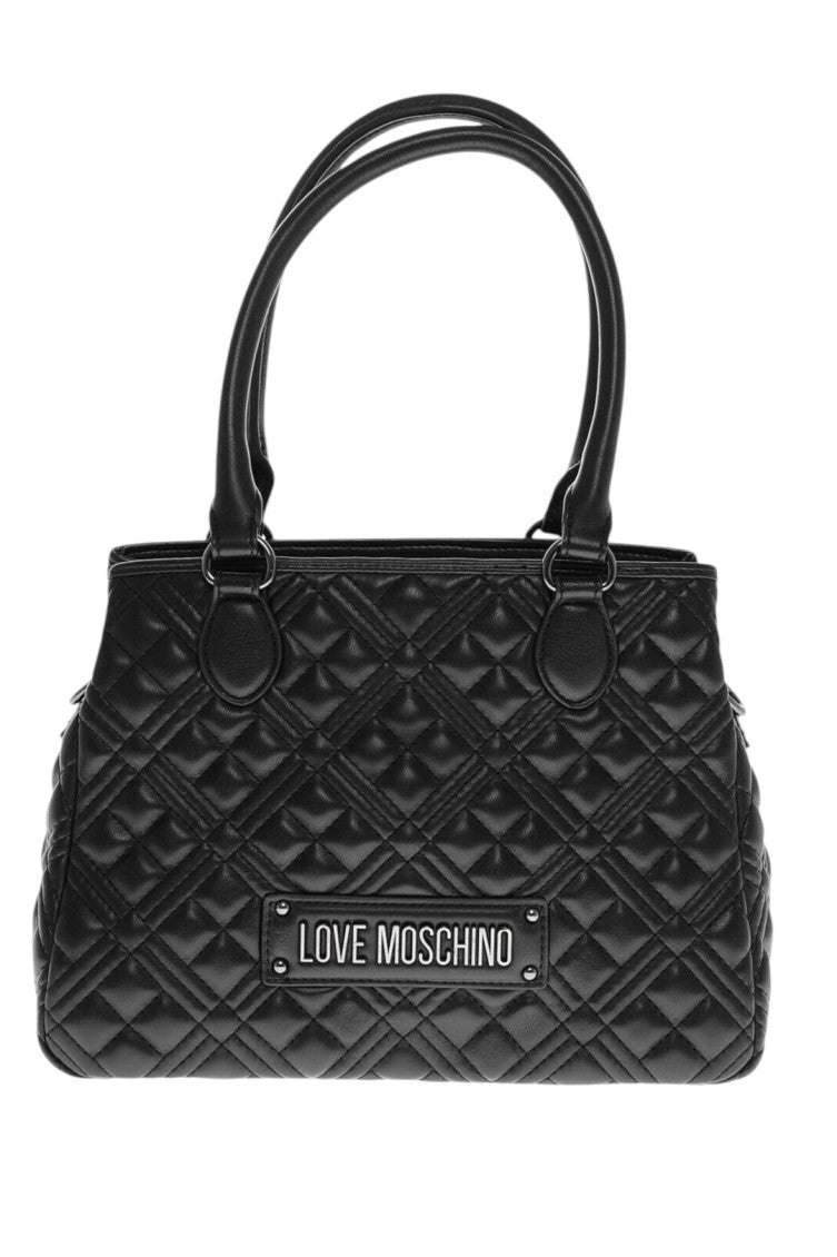 Black Logo Small Tote 1