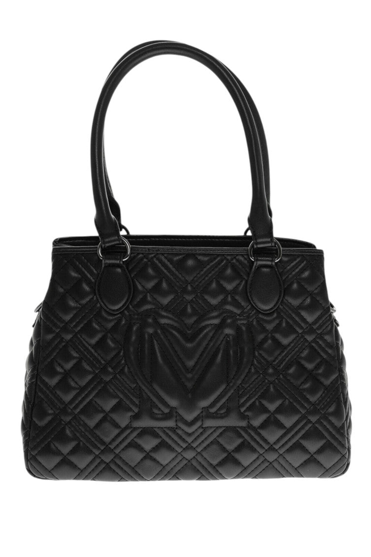 Black Logo Small Tote 3
