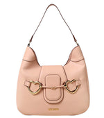 Pink Heart Clamp Medium Hobo 1