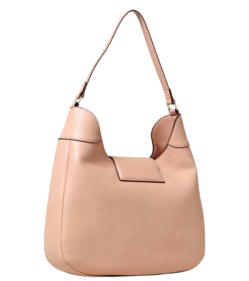 Pink Heart Clamp Medium Hobo 2
