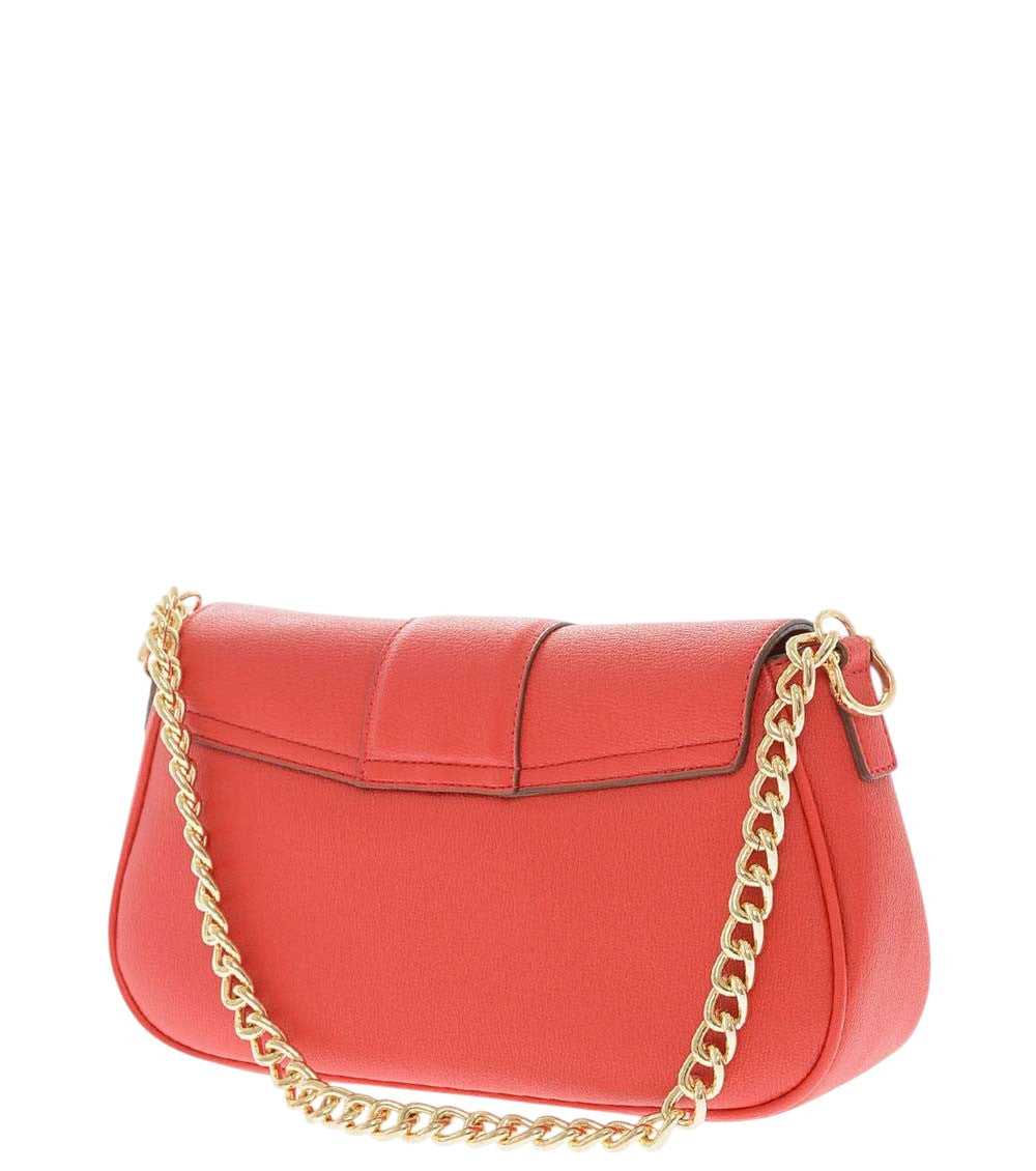 Red Heart Clamp Medium Shoulder Bag 2