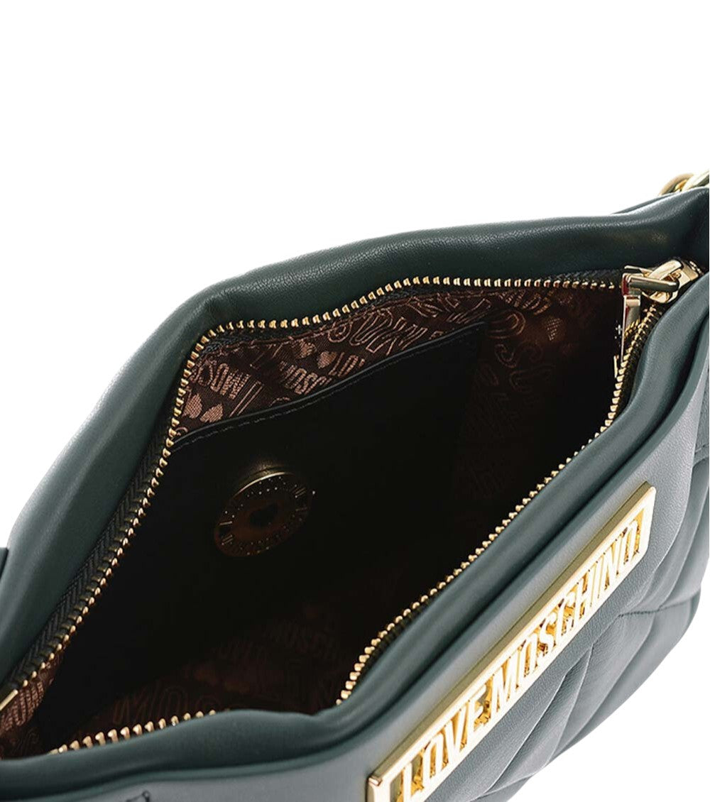 Green Logo Small Crossbody Bag 5