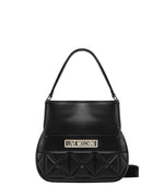 Black Logo Medium Shoulder Bag 1
