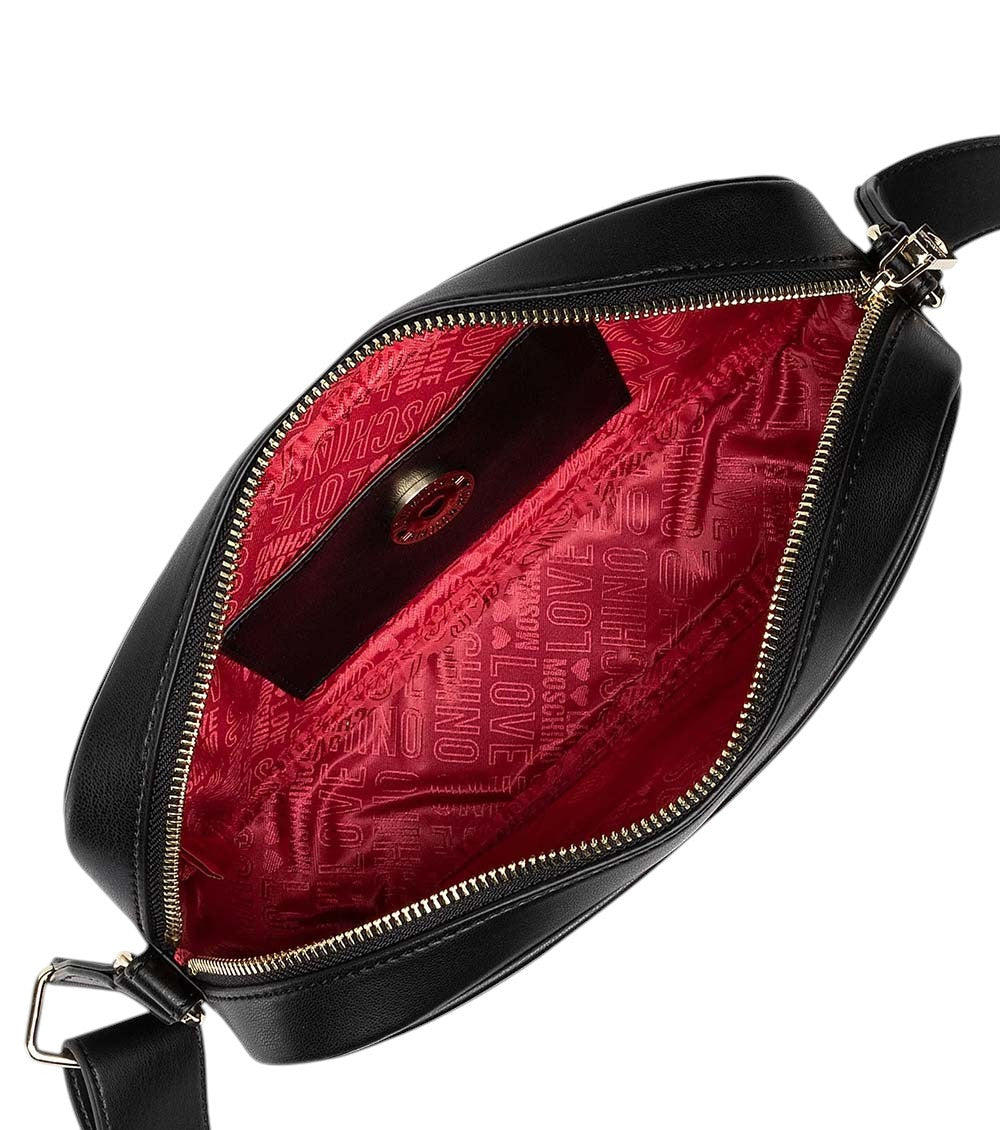 Black Logo Small Crossbody Bag 3