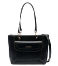 Black Logo Medium Tote 1