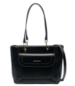 Black Logo Medium Tote 1