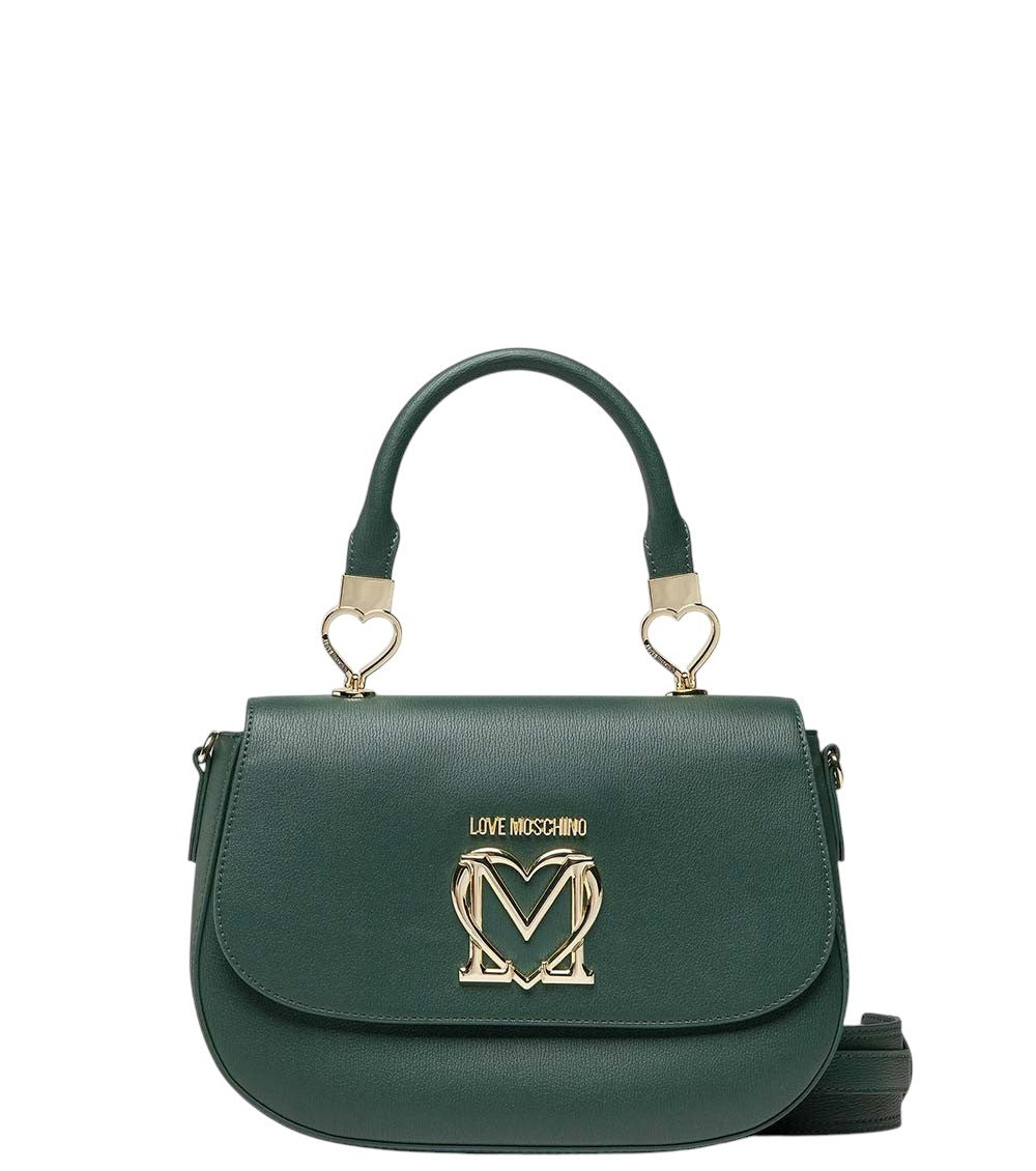 Green Logo Small Satchel 1