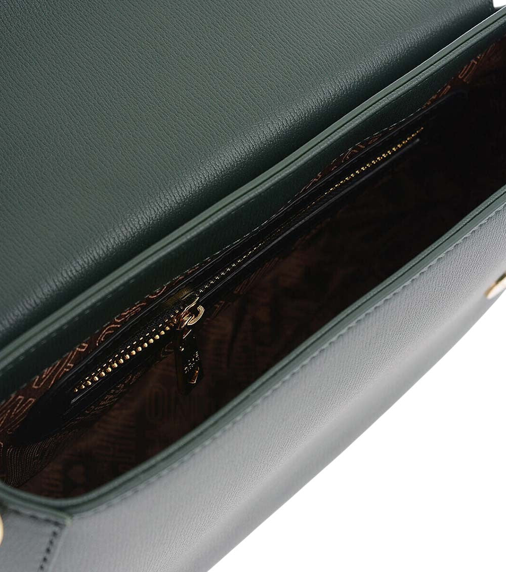 Green Logo Small Satchel 3