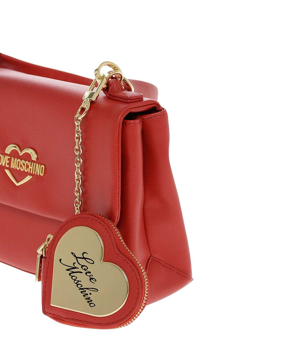 Red Logo Small Satchel 5