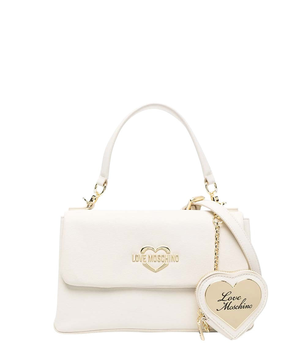 White Logo Small Satchel 1