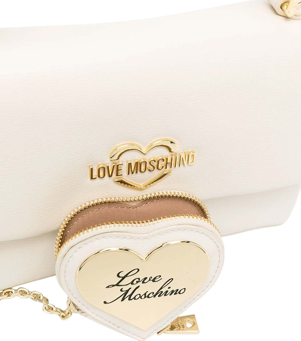 White Logo Small Satchel 4