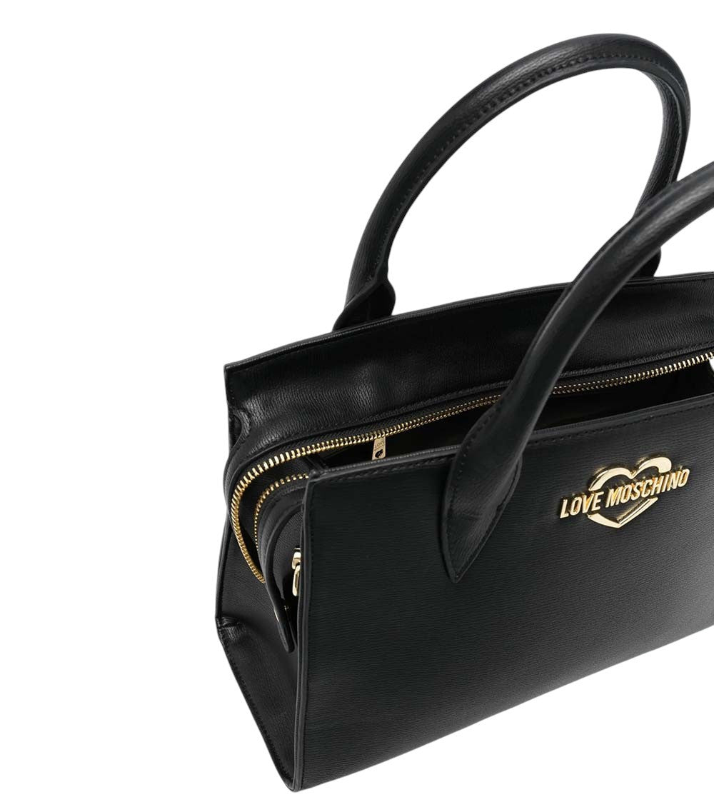 Black Heart Logo Small Satchel 3