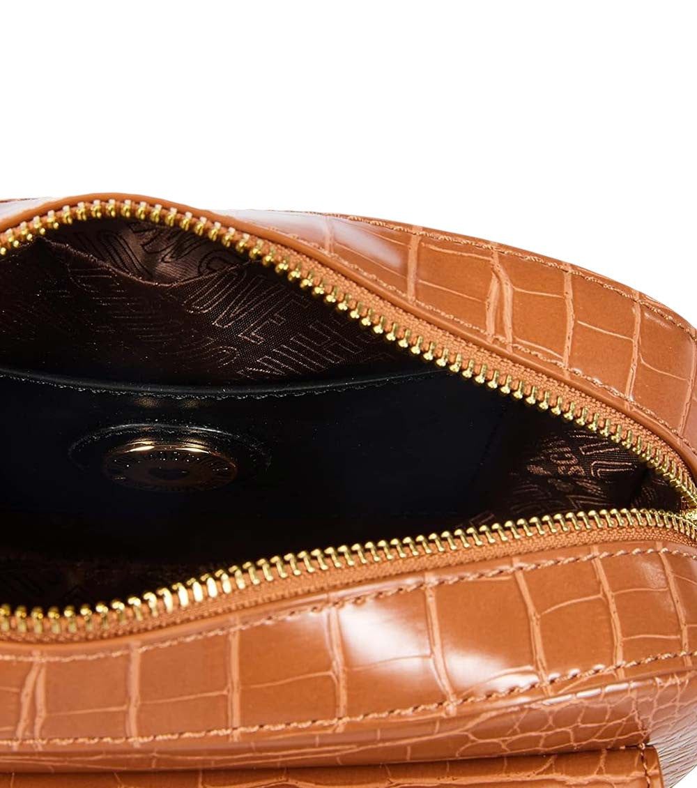 Brown Logo Small Crossbody Bag 3