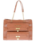 Brown Logo Large Tote 1