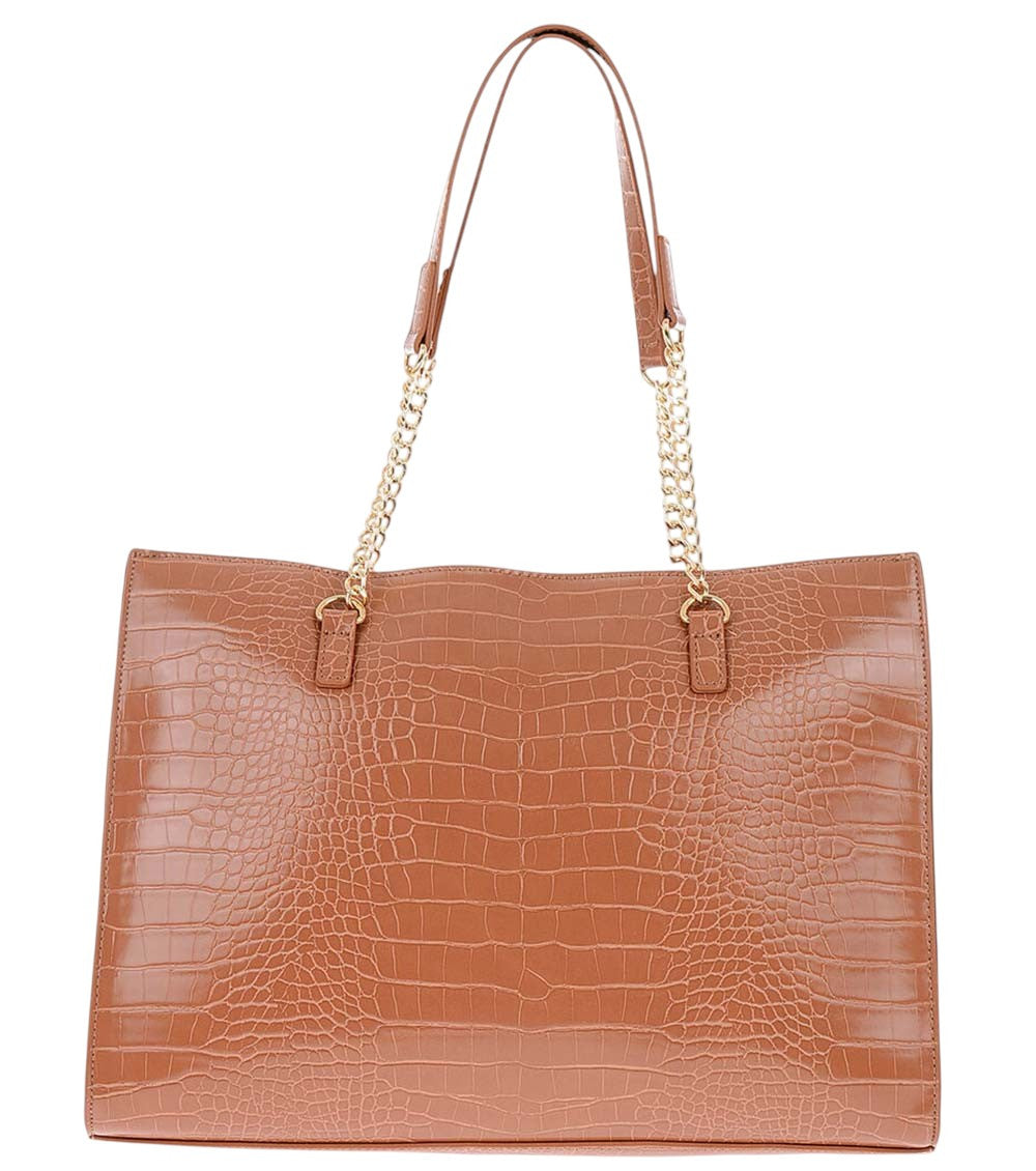 Brown Logo Large Tote 2