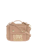Beige Logo Small Crossbody Bag 1