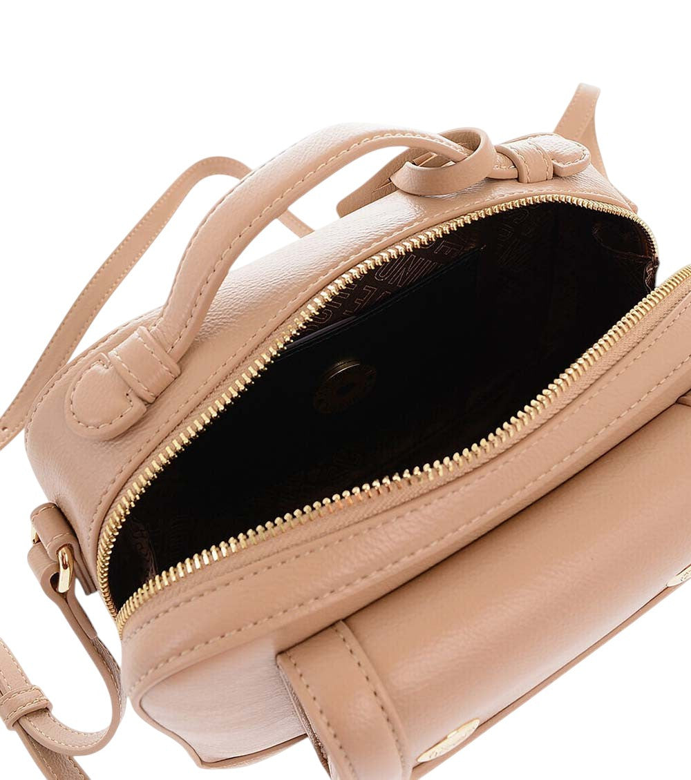 Beige Logo Small Crossbody Bag 3