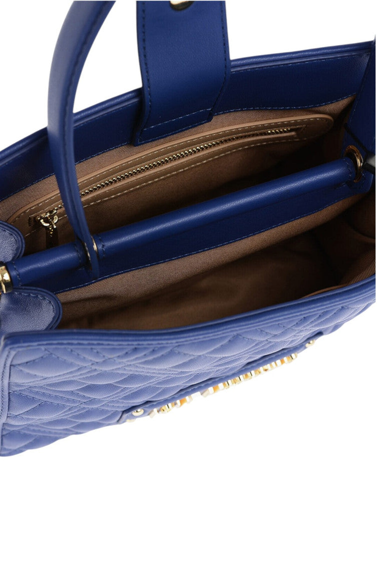 Blue Logo Small Satchel 3