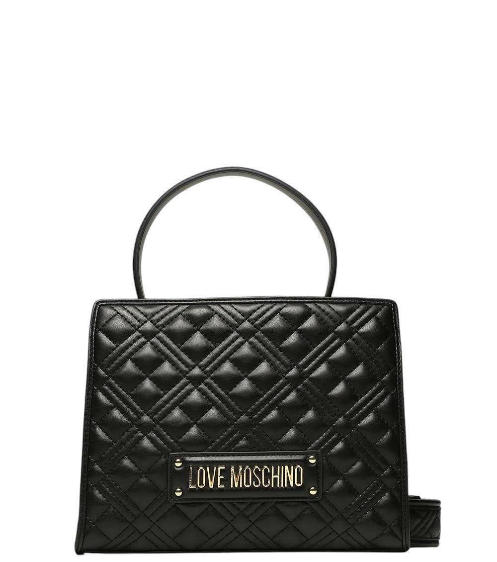 Black Logo Small Satchel 1