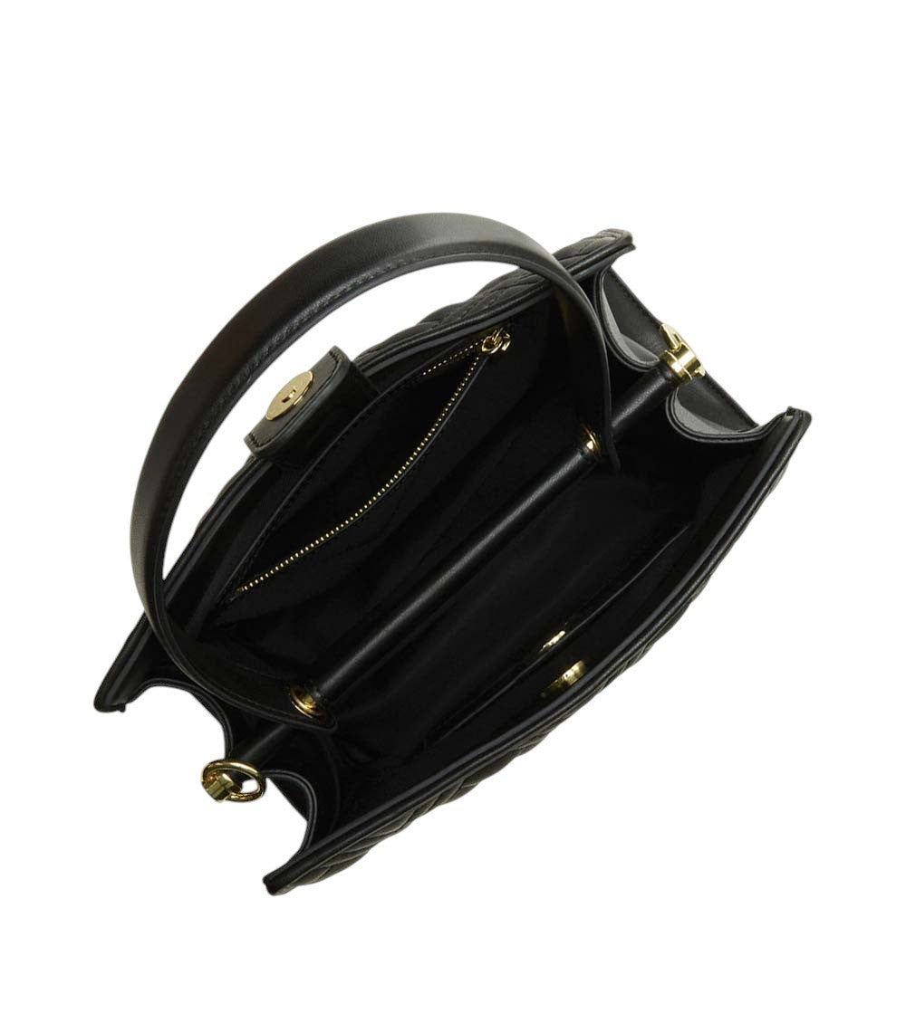 Black Logo Small Satchel 3