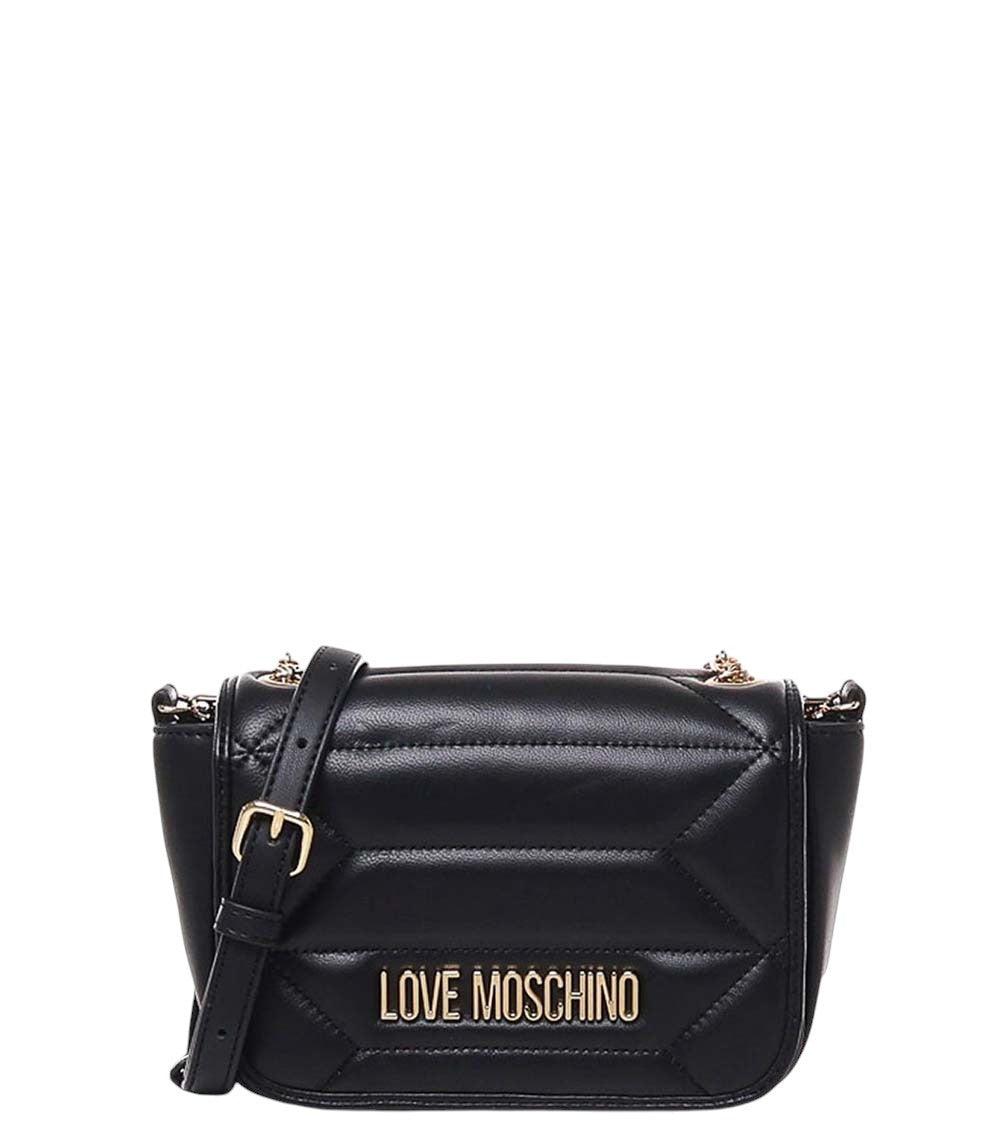 Black Logo Mini Crossbody Bag 1