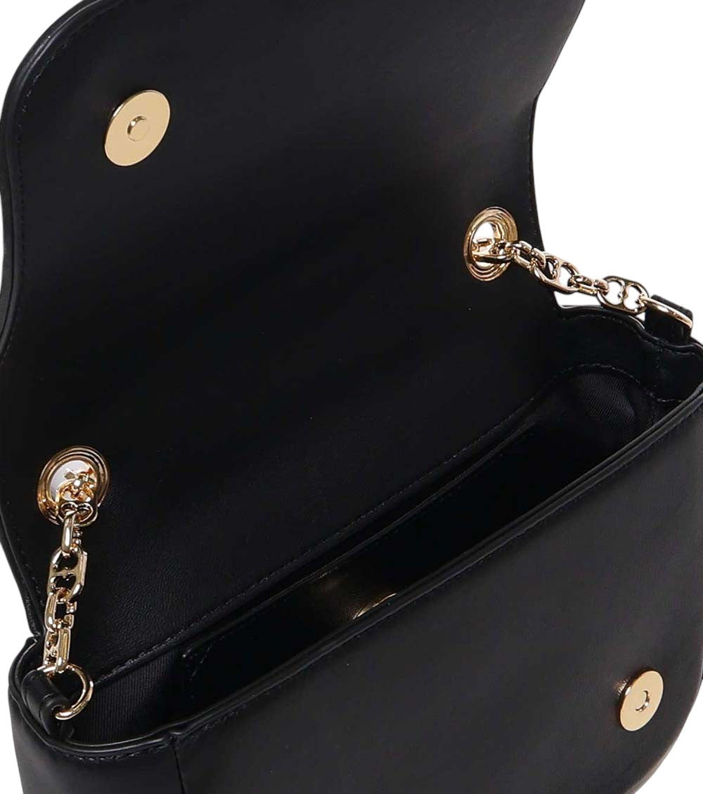 Black Logo Mini Crossbody Bag 4