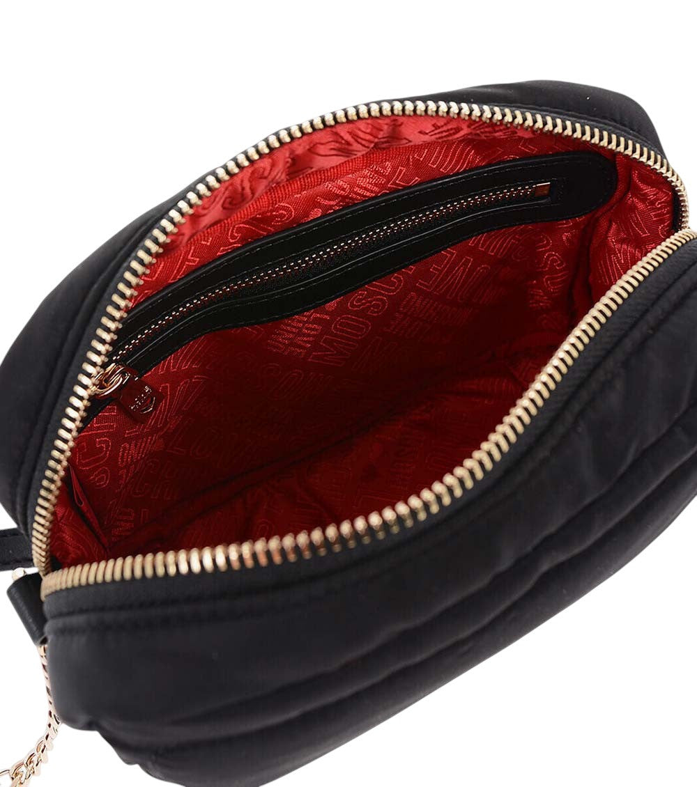Black Heart Logo Small Crossbody Bag 3