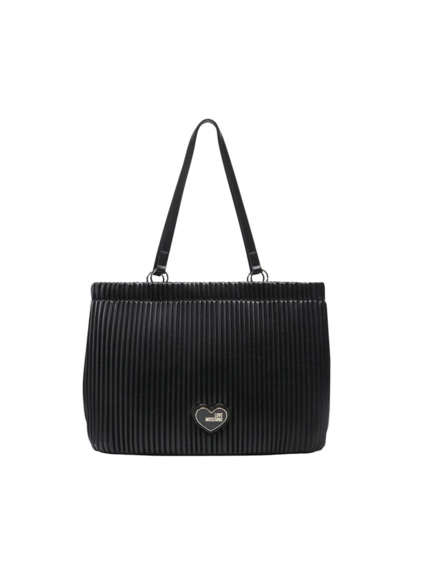 Black Logo Large Tote 1