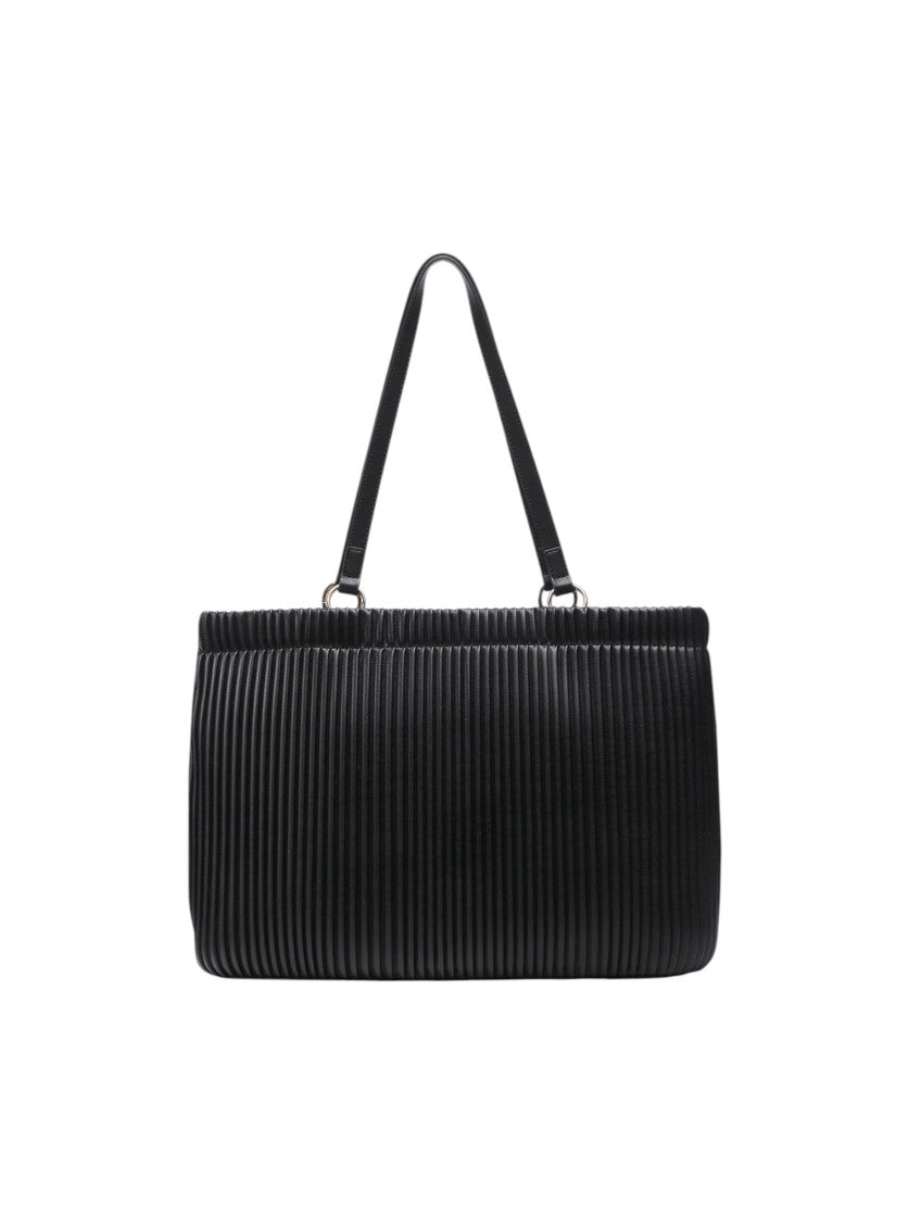 Black Logo Large Tote 2