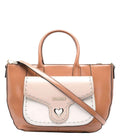 Brown Heart Logo Large Tote 1