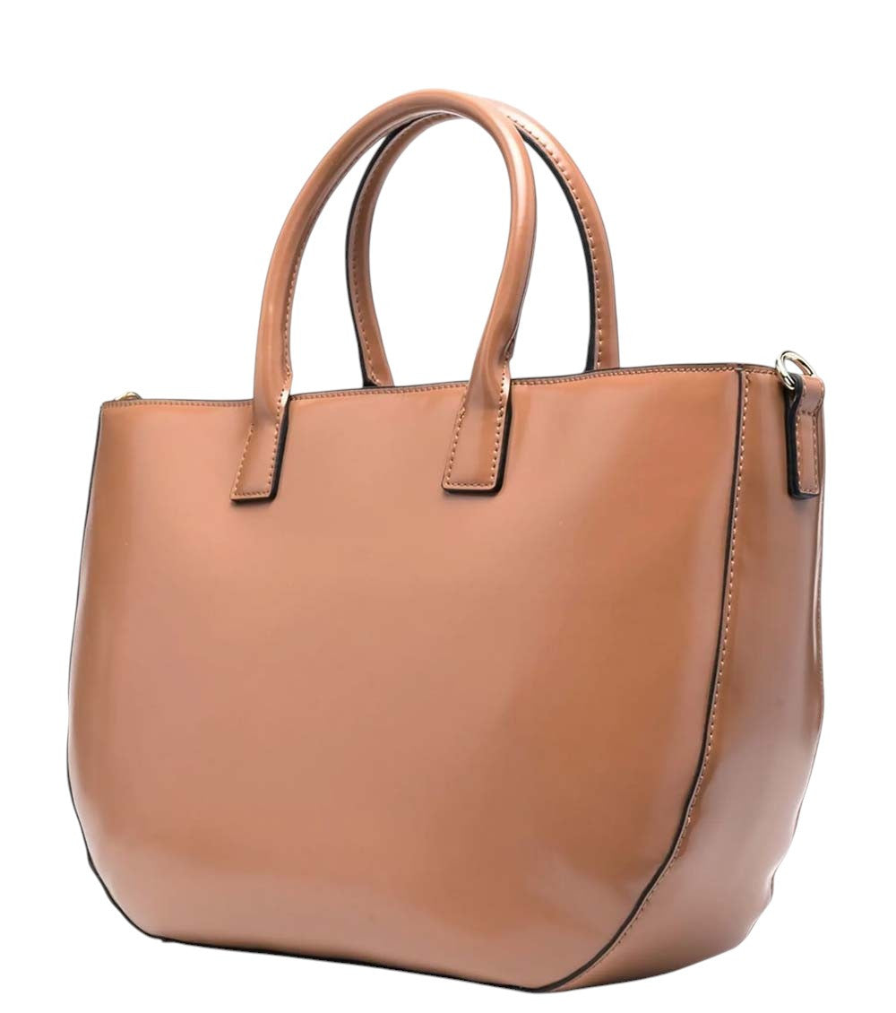 Brown Heart Logo Large Tote 2