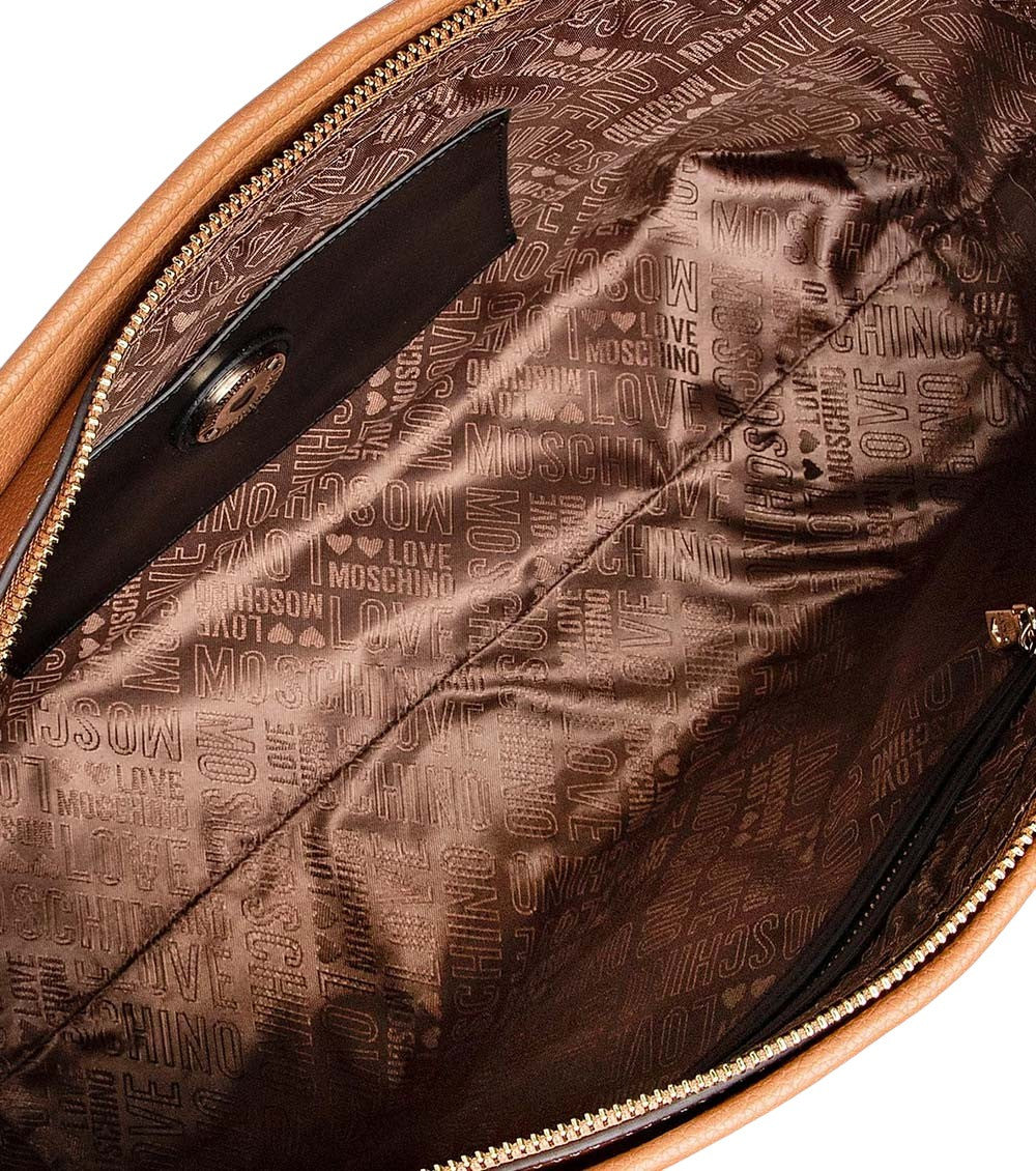Brown Logo Large Tote 3