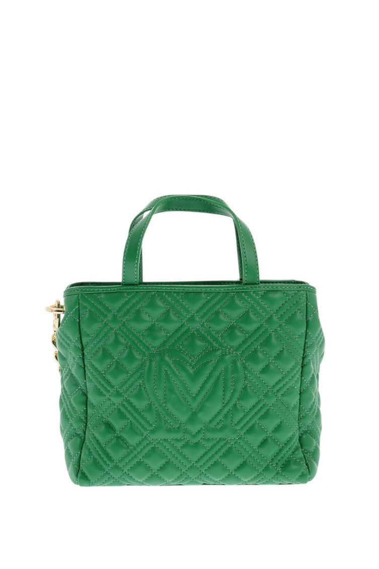 Green Logo Mini Satchel 3