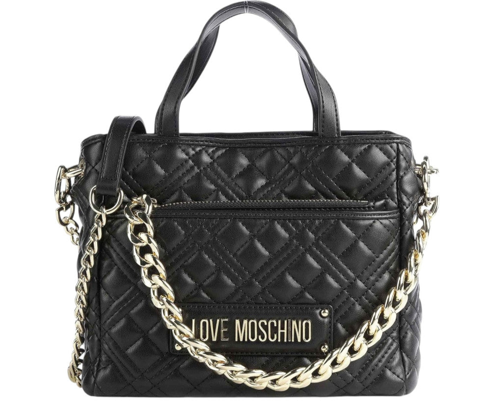 Black Logo Mini Satchel 1
