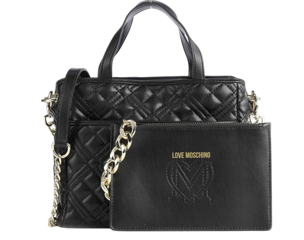 Black Logo Mini Satchel 2
