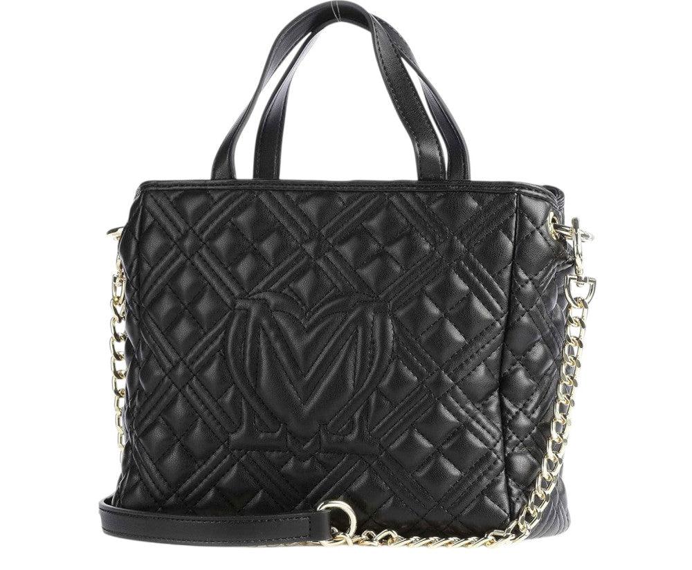 Black Logo Mini Satchel 3