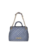 Blue Logo Medium Satchel 1