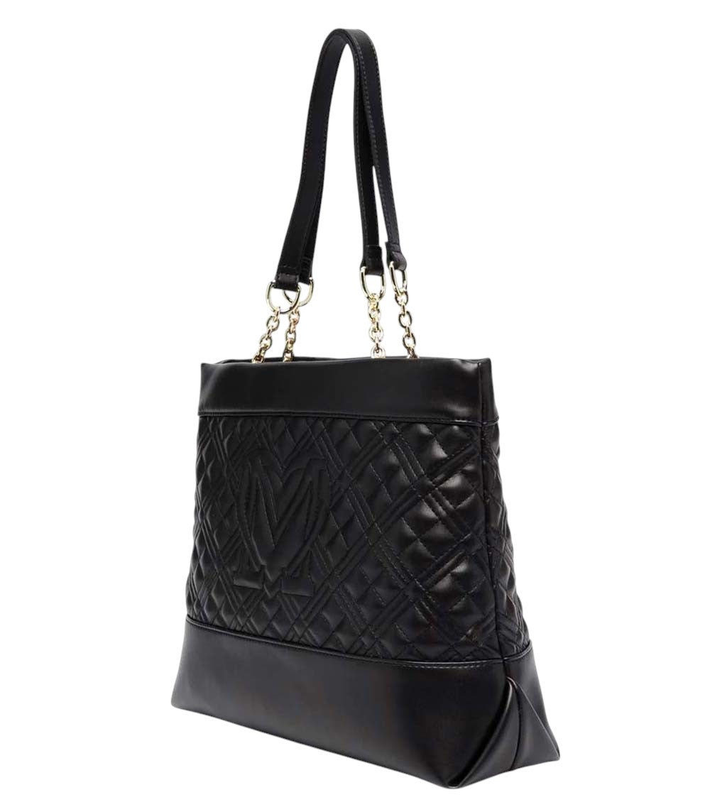 Black Logo Large Tote 2