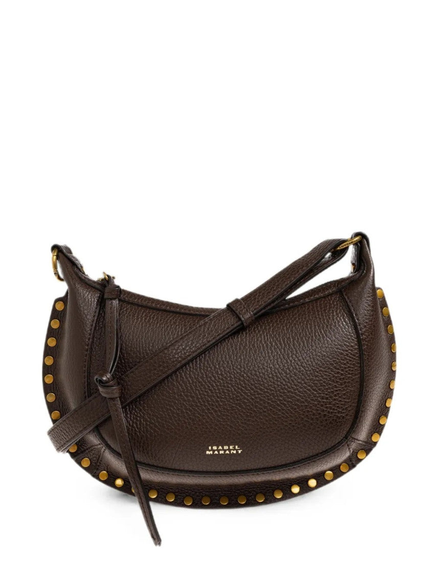 Brown Oskan Moon Medium Crossbody Bag 1