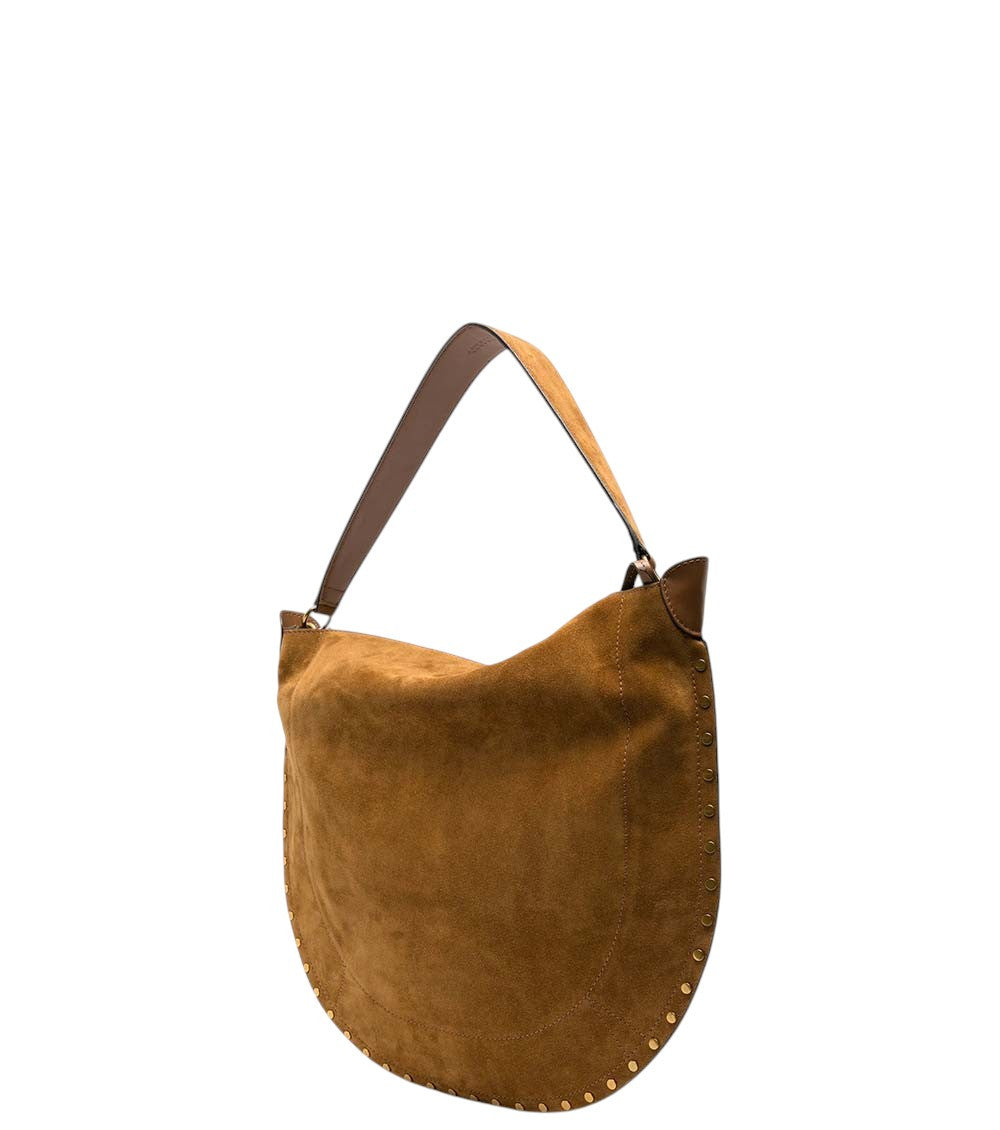 Brown Pocket Large Shoulder Bag 2