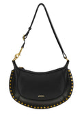 Black Oskan Moon Medium Shoulder Bag 1