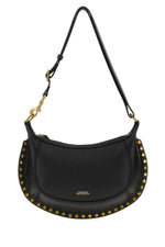 Black Oskan Moon Medium Shoulder Bag 1