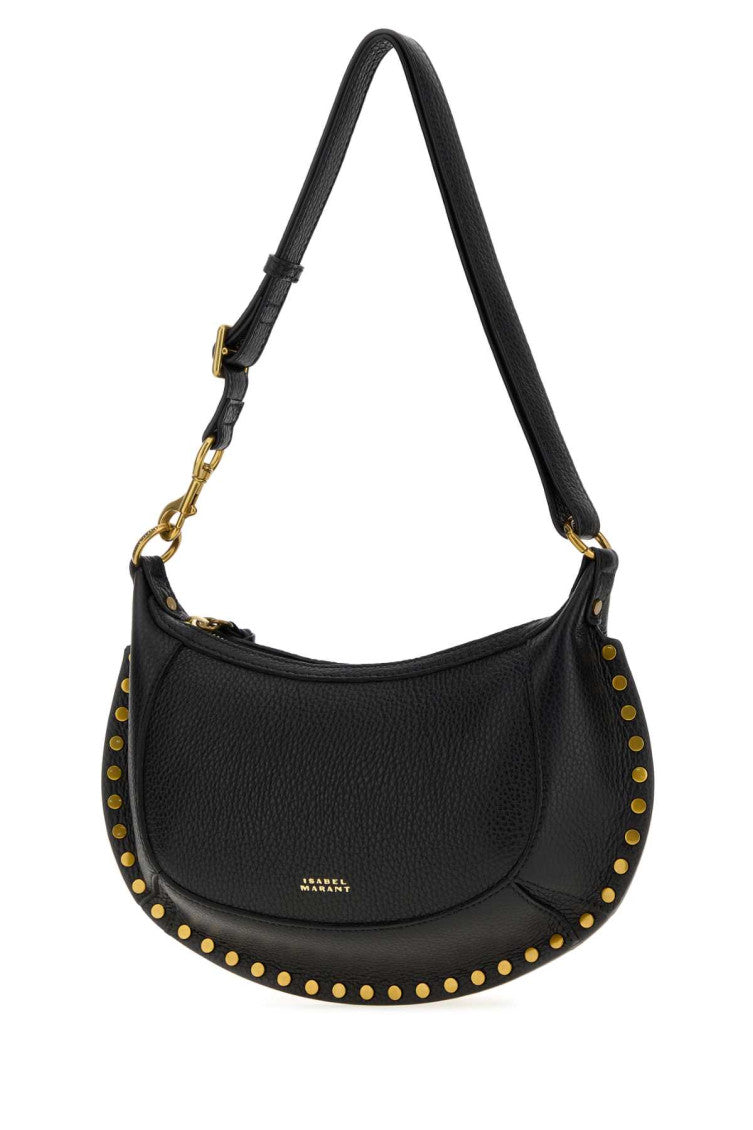 Black Oskan Moon Medium Shoulder Bag 2