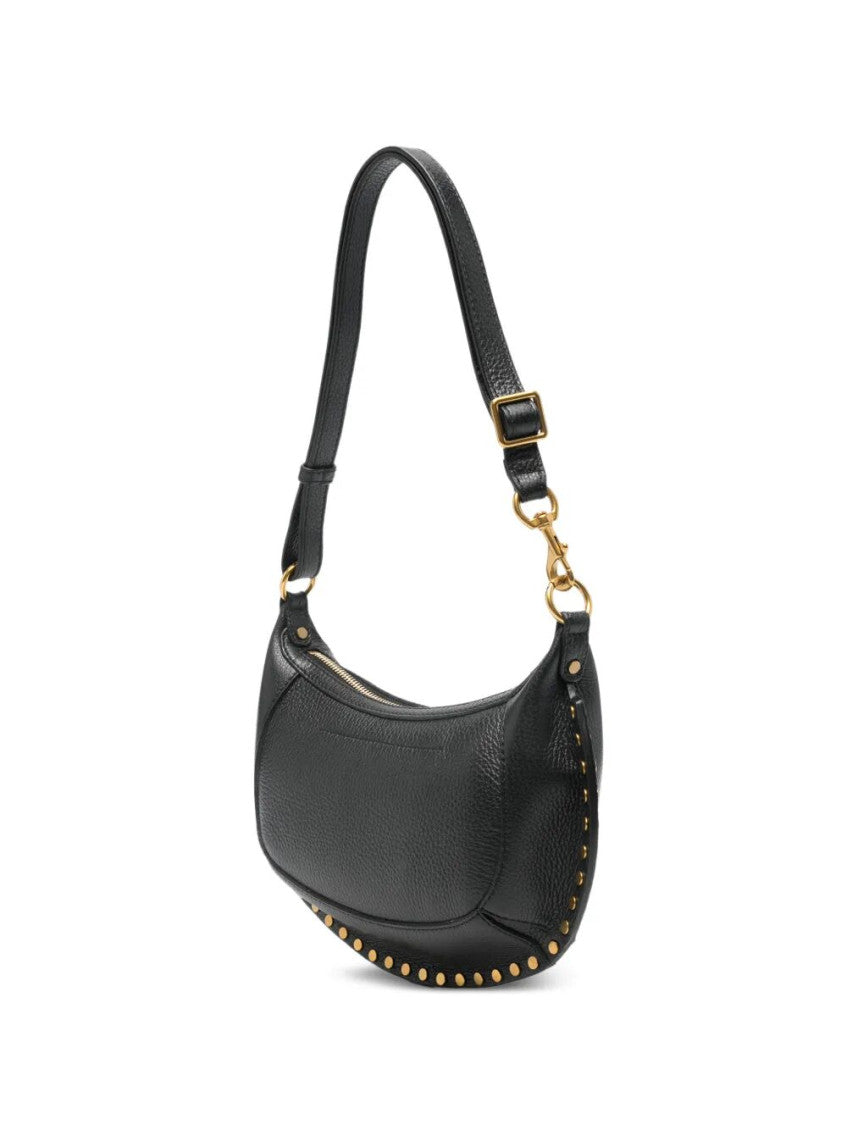 Black Oskan Moon Medium Shoulder Bag 3