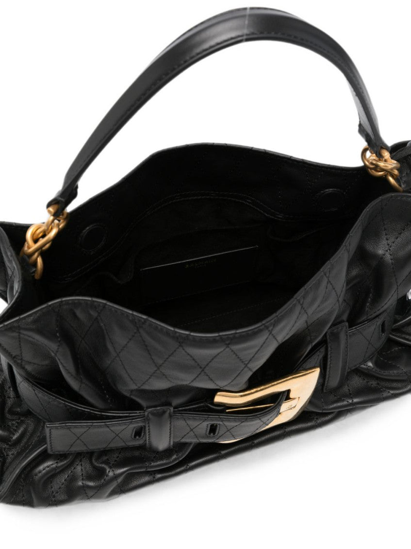 Black Anthem Large Shoulder Bag 3