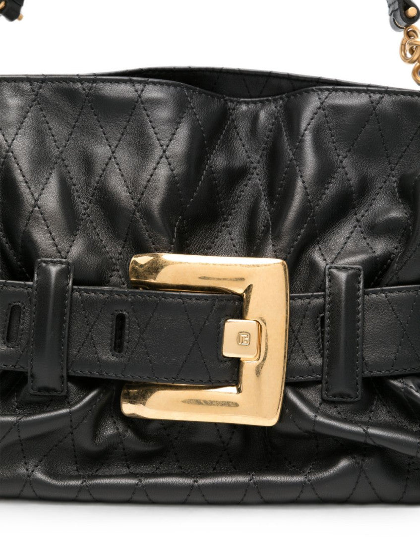 Black Anthem Large Shoulder Bag 4
