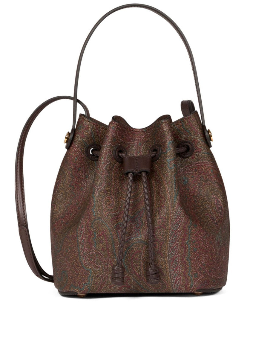 Brown Arnica Mini Bucket Bag 1