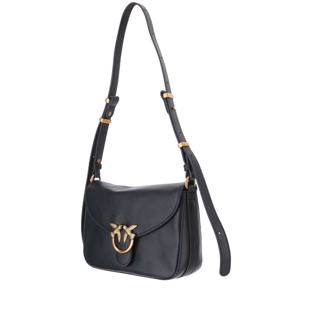 Black Love Birds Small Shoulder Bag 2
