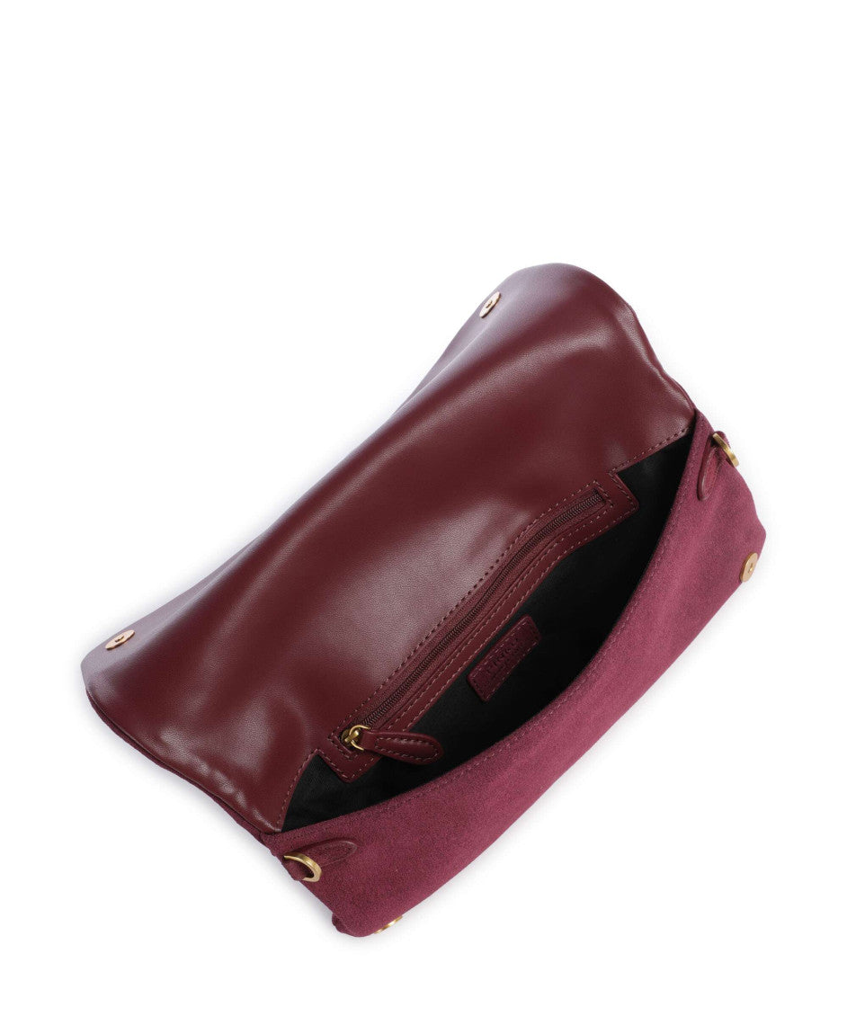 Red Click Soft Medium Crossbody Bag 4